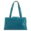 Secondhand Bvlgari Handbag Blue Leather Bags