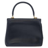 Secondhand Gucci Vintage Handbag Navy Leather Bags