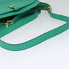 Secondhand Celine Shoulder Bag Green Leather Bags