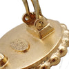 Secondhand Chanel CC Round Earrings