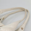 Secondhand Bvlgari Chandra Hobo White Leather Bags