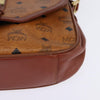 MCM Visetos Shoulder bag Canvas and Leather