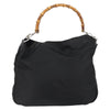 Secondhand Gucci Vintage Bamboo Handle Open Hobo