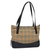 Secondhand Burberry Nova Check Tote canvas check pattern