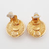 Secondhand Chanel CC Round Earrings