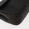 Bally Vintage Chain Shoulder Bag Quilted Leather