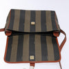 Secondhand Fendi Vintage Pequin Flap Messenger Bag