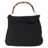 Gucci Vintage Bamboo Shoulder Bag Nylon
