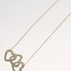 Secondhand Tiffany & Co. Triple Heart Pendant Necklace Sterling