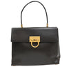 Secondhand Salvatore Ferragamo Gancini Convertible Top Handle Bag
