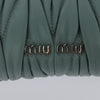 Miu Miu Madras Chain Clutch Matelasse Leather with Glitter