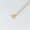Secondhand Christian Dior CD Pendant Necklace