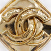 Secondhand Chanel Vintage Diamond Clip-On Earrings Gold-plated