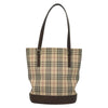 Secondhand Burberry Nova Check Tote canvas check pattern