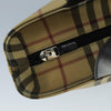 Secondhand Burberry Nova Handbag Check Pattern