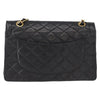 Secondhand Chanel Vintage Two Tone CC Flap Bag Quilted