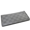 Secondhand Louis Vuitton Brazza Long Bifold wallet Damier
