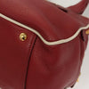 Miu Miu Front Pocket Convertible Satchel Leather
