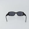 Secondhand Chanel Camélia sunglasses Black Plastic Accessories