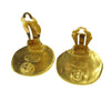Secondhand Chanel CC Round Earrings