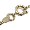 Secondhand Chanel CC Lipstick Charm Pendant Necklace Metal with Resin and Crystals