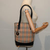 Secondhand Burberry Nova Check Tote canvas check pattern