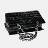 Chanel Chocolate Bar CC Zip Tote Quilted Patent