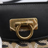 Secondhand Salvatore Ferragamo Gancini Travel Tote Gancini Jacquard