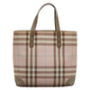 Secondhand Burberry Nova Check Tote Canvas and