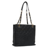 Secondhand Chanel Petite Shopping Tote Quilted Caviar