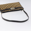 Christian Dior Vintage Trotter Shoulder Bag Canvas