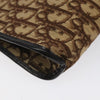 Christian Dior Vintage Trotter Shoulder Bag Canvas