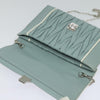 Miu Miu Madras Chain Clutch Matelasse Leather with Glitter