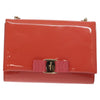 Secondhand Salvatore Ferragamo Ginny Crossbody Bag Patent