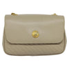 Secondhand Celine Shoulder Bag Beige Leather Bags