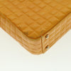Chanel Chocolate Bar CC Tote Quilted Patent