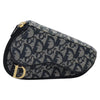 Secondhand Christian Dior Vintage Saddle Coin Purse Diorissimo