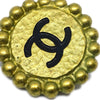 Secondhand Chanel CC Button Clip-On Earrings
