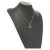 Secondhand Gucci Engraved Interlocking G Chain Link Pendant Necklace Sterling