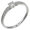 Secondhand Tiffany & Co. Harmony Solitaire Ring Platinum with RBC Diamond