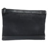 Secondhand Balenciaga Navy Zip Pouch Canvas and