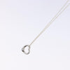 Secondhand Tiffany & Co. Elsa Peretti Open Heart Pendant Necklace Sterling