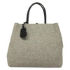 Fendi 2Jours Bag Felted Wool and Astrakhans