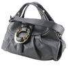 Secondhand Bvlgari Chandra Hobo Black Leather Bags