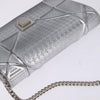 Secondhand Christian Dior Diorama Wallet on Chain Metallic Distressed