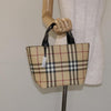 Secondhand Burberry Nova Check Tote canvas check pattern