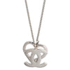 Secondhand Chanel CC and Heart Pendant Necklace
