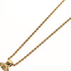Secondhand Christian Dior CD Pendant Necklace Gold-plated