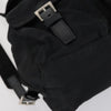 Secondhand Prada Double Front Pocket Backpack Tessuto