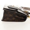 Louis Vuitton Spring Street NM Handbag Monogram Vernis with Monogram Canvas